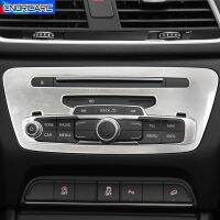 bklnlk♙✵  Styling Console Central Panel Frame Decoration Cover Trim Q3 2013-2016 Interior Sticker Automotive Accessories