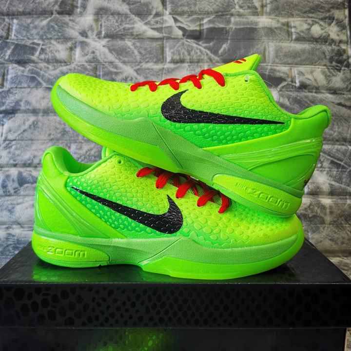 New Stocks Kobe 6 Protro Grinch Basketball Shoes UA Quality Shoes Free ...