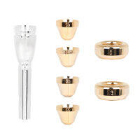 Professional Trum Mouth Gold-Plated No. 7 Head 3c 3b 2c 2b Baja Mouthpiece Set