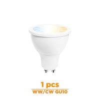 GLEDOPTO Zigbee CCT LED Spotlight GU10 5W WW CW หรี่แสงได้ ZLL สมาร์ท APP ควบคุม Dual สีขาว AC 110V 230V 220V หลอดไฟ LED โคมไฟ