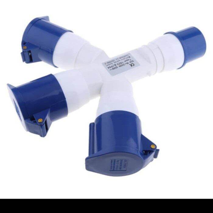 Fort Multiple Outlet Socket 3 Pole CEE1023 Socket 4 Cabang 32A