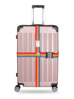 Sanya travel luggage straps trolley case straps checked reinforced cross packing straps for overseas travel supplies