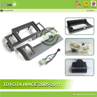 Android Player Casing 10" Toyota Hiace 2005-2011 ( with Socket Toyota 2H )