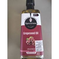 ?Import for U? Spectrum Grapeseed Oil Refined น้ำมันเมล็ดองุ่น สเปกตรัม 473 ml