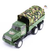 ProudNada Toys ของเล่นเด็กรถทหารฝาครอบ MILITARY TRUCK NO.103-3A