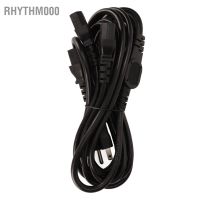 BRhythm000 สายไฟ 1 เป็น 4 ปลั๊ก Us ยาว 2 เมตร 5 Xe2 X80 X9115P Iec320 C13 สําหรับเครื่องพิมพ์ มอนิเตอร์ Pc ปลั๊ก Us 125 Xe2 X80 X91250V