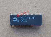 2pcs CD74HCT174E H ชิ้นส่วนอิเล็กทรอนิกส์นำเข้าใหม่ชิป IC วงจรรวมแบบสองคอลัมน์ DIP-16