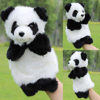 Panda ตุ๊กตามือตุ๊กตาสำหรับเด็กทารกตุ๊กตาของเล่นเพื่อการศึกษาอนุบาลก่อนวัยเรียน