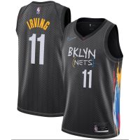 ยอดนิยม 【ขายดี】เสื้อกีฬาบาสเก็ตบอล ลายทีม NBA jersey Brooklyn Nets No.11 IRVING PFlckc12NIcnin87 2021