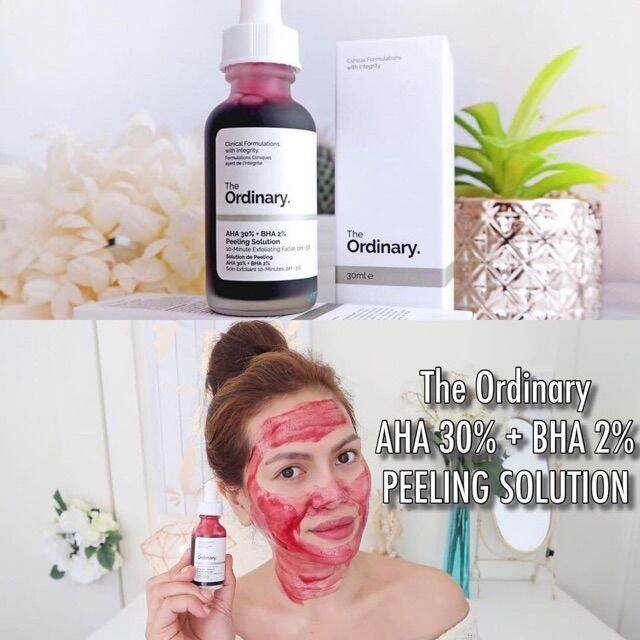 SERUM THE ORDINARY AHA 30% + BHA 2% Peeling Solution | Lazada.vn