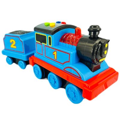 ชุดของขวัญรถไฟของเล่นสำหรับเด็กชุดรถของเล่นเสียงเครื่องดนตรีของเล่นสำหรับโทมัส