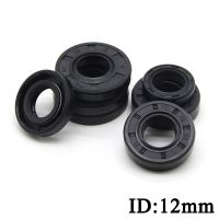 ID 12mm NBR Nitrile Rubber Shaft Oil Seal TC-12*19/20/21/22/23/24/25/26/28/30/32/35*5/6/7/8/10 Nitrile Double Lip Oil Seal Gas Stove Parts Accessories