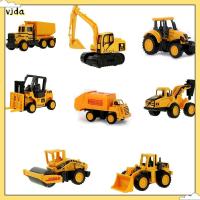 VJDA ของขวัญวันเกิด เด็กผู้ชาย คริสต์มาส ล้อแม็ก Dump-car โมเดลรถบรรทุก Diecast ของเล่นก่อสร้าง วิศวกรรม