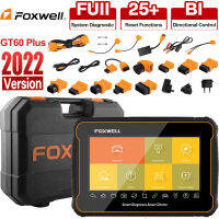 Foxwell GT60 Plus 2022 Full System Scan Active Test &amp; Bi-Direction ABS SRS Transmission TCM IC AC ECU Coding ABS Bleeding DPF TPMS Oil EPB Reset เครื่องสแกน OBD2 ODB 2ตรวจสอบเครื่องยนต์สำหรับเครื่องมือวินิจฉัยรถยนต์สากลทั้งหมด