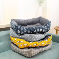 【YF】 Pet Dog Cat Bed Mat Large Sofa Warm Nest Kennel For Small Medium Dogs Puppy Kitten Plus Size Sleeping Mattress