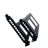 【YF】 Metal Slot 2.5inch IDE/SATA/SSD/HDD Rear Panel Mount Bracket Hard Drive Tray Caddy with Sata Data Cable