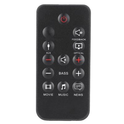 1 PCS Remote Control Wear Resistant Audio System Player Controller Replacement Black for JBL Cinema SB150 Speaker