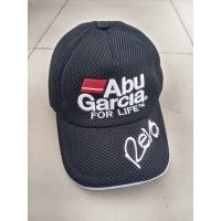 ABU GARCIA เสื้อกีฬาแขนสั้น พร้อมหมวก GARCIA Ash MANCING