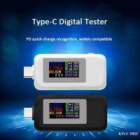 10 In 1 DC Type-C USB Tester ปัจจุบัน4-30โวลต์แรงดันมิเตอร์ Timing แอมมิเตอร์จอภาพดิจิตอลตัดไฟแสดงสถานะธนาคารชาร์จ