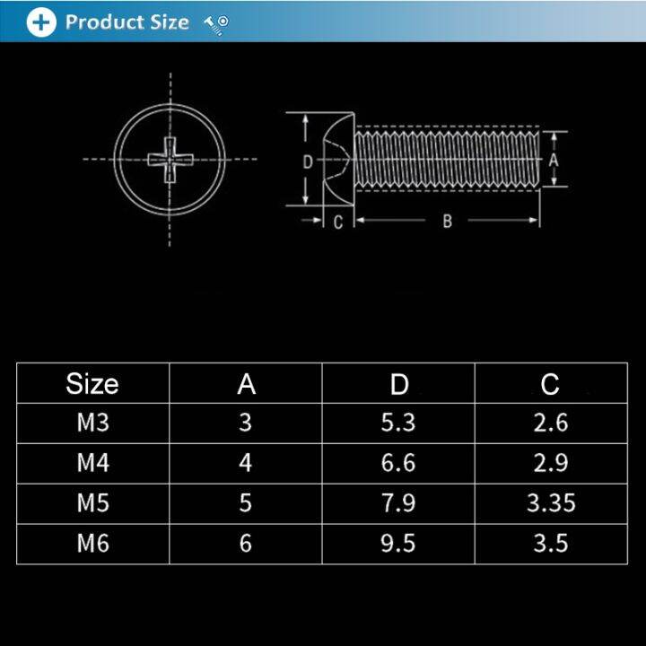 m3-m4-m5-m6-transparan-akrilik-kepala-bulat-sekrup-nilon-plastik-phillips-sekrup-baut-mur