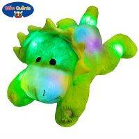 [HOT ZHLSWKCXKLKWHG 543] Glow Guards LED Musical Stuffed Dinosaur Light Up Plush Toy With Night Lights Singing Glow Bedtime Birthday For Toddler Kids