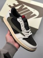 [NEW] 【พร้อมส่งของแท้?/ รุ่นนี่ใส่ตรงไซส NIKE Air Jordan 1 Low OG SP TS แฟชั่น รองเท้ากีฬา（สินค้าพร้อมกล่อง อุปกรณ์ครบ จัดส่งฟรี）