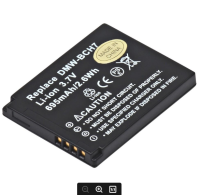 Camera battery DMW-BCH7E for Panasoni Lumix DMC-FP1 DMC-FP2 DMC-FP3 (0031)