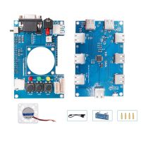 For Mister FPGA IO Analog Board V6.1+USB Hub V2.1 Board+Fan Replacement Accessories for Terasic DE10-Nano Mister FPGA