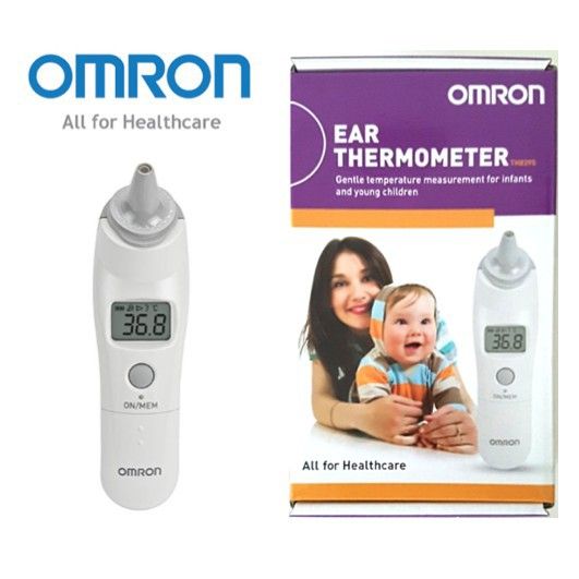 omron-ear-thermometer-เครื่องวัดอุณหภูมิอินฟราเรดทางหู-รุ่น-th839s-ประกันศูนย์ประเทศไทย-รับประกัน1ปี