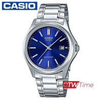 Casio Standard นาฬิกาข้อมือผู้ชาย สายสแตนเลส รุ่น MTP-1183A-2ADF - สีเงิน/น้ำเงิน