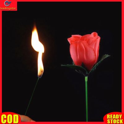 LeadingStar RC Authentic Novelty Torch to Rose Magic Trick Fire Flame Flower for Stage Performance Show Prop Halloween