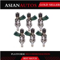 6Pcs Fuel Injector Nozzle For Toyota Mark Brown Lexus IS250 GS300 23250-31020 2325031020 23209-31020 2320931020