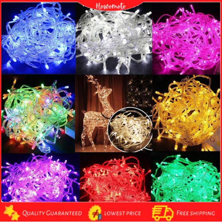 100 LEDs Christmas Led Lights, String Light for Home, Party, Christmas Decoration String Lights ...