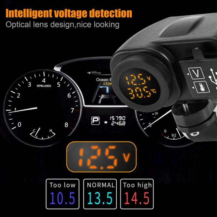 motorcycle-charging-qc3-0-digital-display-dual-usb-phone-fast-charger-voltmeter-phone-charger-socket