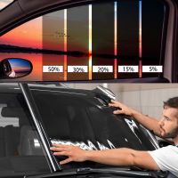 Window Tint Film for Cars Privacy Car Shade Front Windshield Heat &amp; UV Block Blackout Window Film Auto Car Windshield Sun Shade Window Sticker and Fil