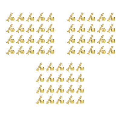 60Pcs Bicycle Brake Olive Brass Connecting Insert Kit for Shimano BH59 Hydraulic Disc Brake Hose,4