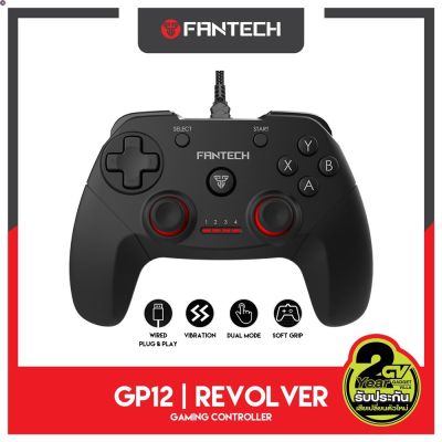 ลด 50% (พร้อมส่ง)FANTECH GP12 REVOLVER Gaming Controller จอยเกมมิ่ง joystick ระบบ X-input คอนโทรลเลอร์รูปทรงสไตล์ X-BOX ONE สำหรับ PC/PS(ขายดี)