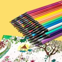Lele Pencil】ชุดดินสอสีมืออาชีพ,ชุดการวาดภาพศิลปะดินสอฐานน้ำมันปลอดสารพิษสำหรับภาพร่างศิลปิน12/18/24/36/48สี