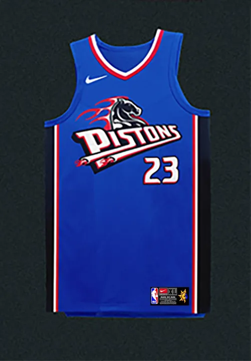 BEN WALLACE PISTONS 04 JERSEY #23 FREE CUSTOMIZE NAME AND NUMBER ONLY ...