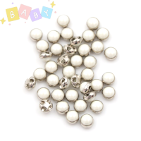 FactoryOutlete?Cheap? 20pcs MINI Pearl BUCKLE DIY ตุ๊กตาชุด Patchwork งานฝีมือเย็บอุปกรณ์เสริม