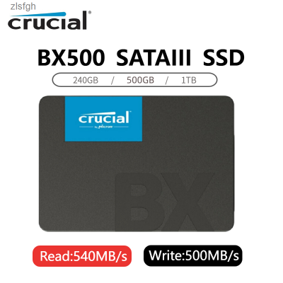 BX500สำคัญเดิม240GB 500GB 1TB 3D NAND SATA 2.5นิ้วฮาร์ดดิสก์ HDD โซลิดสเตทไดรฟ์ภายในสมุดโน้ต SSD พีซี1TBLaptop Zlsfgh