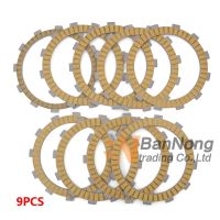 9XPCS Motorcycle Paper Base Friction Clutch Discs Plate Set For Suzuki GSXR1000 GSX-R 1000R GSXR 1000 2009-2017 GSX-R1000Z 13-1