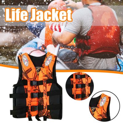 Adults Life-jacket Aid Vest Kayak Ski Buoyancy Fishing Boat Watersport Universal Windsurfing Surfing Swimming Boating  Life Jackets