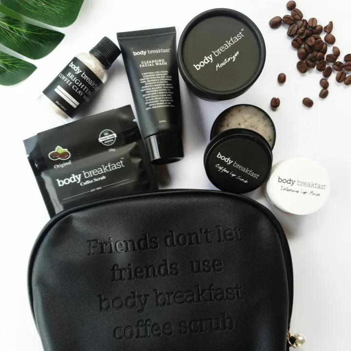 Ultimate Glow Set Body Breakfast coffee scrubs Lazada