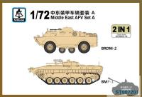 S-รุ่น ST007201 1/72ตะวันออกกลาง AFV ชุด2 In 1