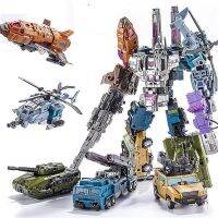 Bruticus หุ่นยนต์อะนิเมะตุ๊กตาขยับแขนขาได้ PT-05 PT05 5 IN 1ขนาดใหญ่27CM,ชุดรวมของเด็กของเล่นที่เปลี่ยนรูปร่าง