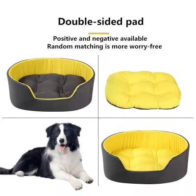 2021 Spring New 3D Washable Dog House Pet Bed Cat House Dog Bed Large Dog Pet Products Dog Cushion Reclining Chair Bench