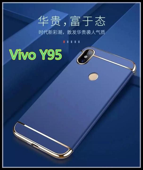 ส่งจากไทย-case-for-vivo-y95-เคสโทรศัพท์-vivo-y95-เคสประกบหัวท้าย-เคสประกบ3ชิ้น-เคสหัวท้าย-เคสกันกระแทก-แบบไม่หนา-สีเมทัลลิค-หัวท้ายเคสโทรศัพท์-ต้านเชื้อแบคทีเรีย-เคส3-in-1สุดหรู