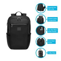 Targus BL 15.6” Urban Expandable Laptop Backpack - Black TBB596GL ส่งฟรี