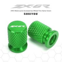 AKOTO สำหรับ Kawasaki Ninja ZX6R ZX10R ZX14R ZX-6R ZX-10R ZX-14R ZZR 1400 ZZR1400ล้อยางวาล์ว Stem Caps Airtight Cover parts accessories